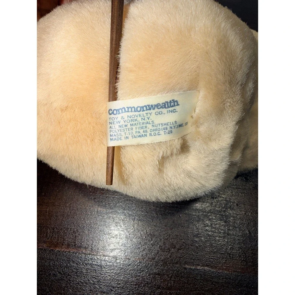 Commonwealth‎ Backseat Bears Tan Teddy Bear Plush Stuffed New York Vintage 7